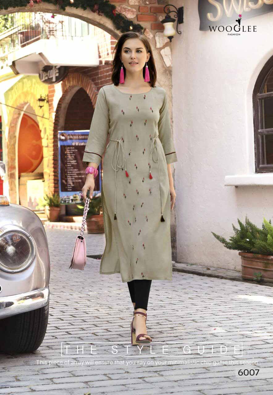 Tim Tim Rayon Embroidery Kurti Catalog Tim Tim Rayon Embroidery Kurti Catalog